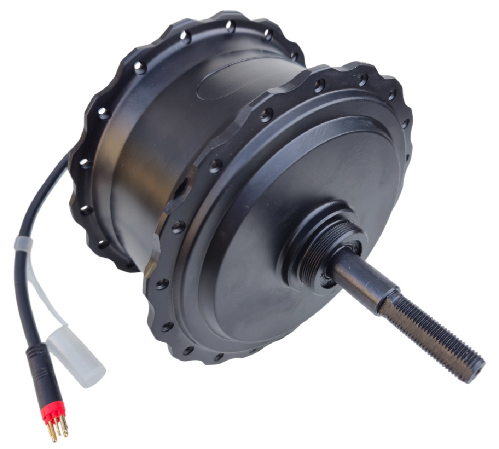 Мотор-колесо заднє MXUS XF15FAT 48V, 500W FAT BIKE тріскачка, фото 1