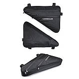 Велосипедна сумка BG-0853 трикутна під раму, фото 3