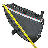 Велосипедна сумка BG-0858 трикутна під раму, фото 3