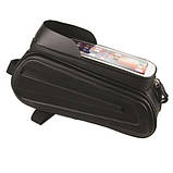 Велосумка на кермо з тримачем під телефон F003/221G, фото 7