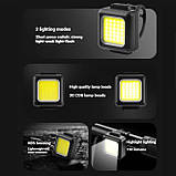 Велокомплект FT-3028-COB ліхтар + STOP, Waterproof, Li-Ion акумулятор, ЗП Type-C, фото 6