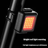 Велокомплект FT-3028-COB ліхтар + STOP, Waterproof, Li-Ion акумулятор, ЗП Type-C, фото 7