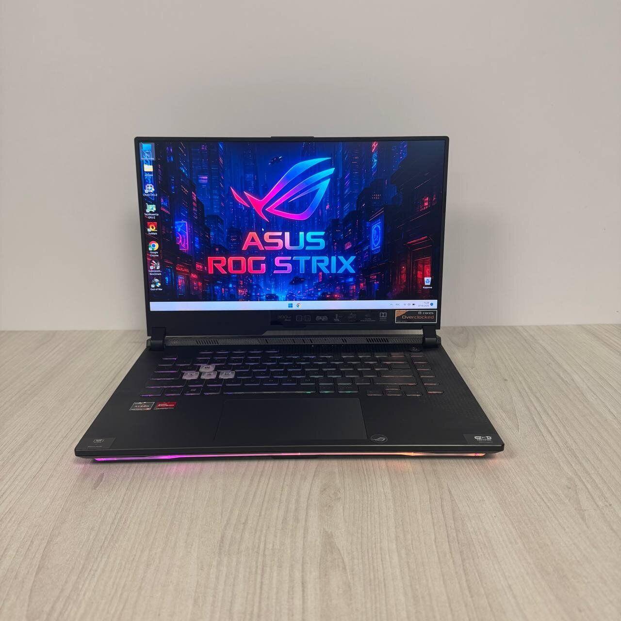 Б/в Ігровий ноутбук Asus ROG Strix G15 Advantage Edition G513QY 15.6" 1920x1080| Ryzen 9 5900HX| 16GB RAM| 512GB SSD NVMe| Radeon