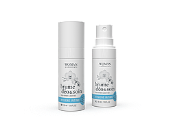 Дезодоруючий спрей для тіла та інтимного використання BRUME DEO&SOIN - FRESH INTIMATE CARE Woman Essentias, 35 мл