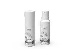 Освітлюючий дезодорант-спрей для тіла та інтимної гігієни DEO BLANC - SOOTHING BRIGHTENING DEO SPRAY Woman Essentias, 35 мл