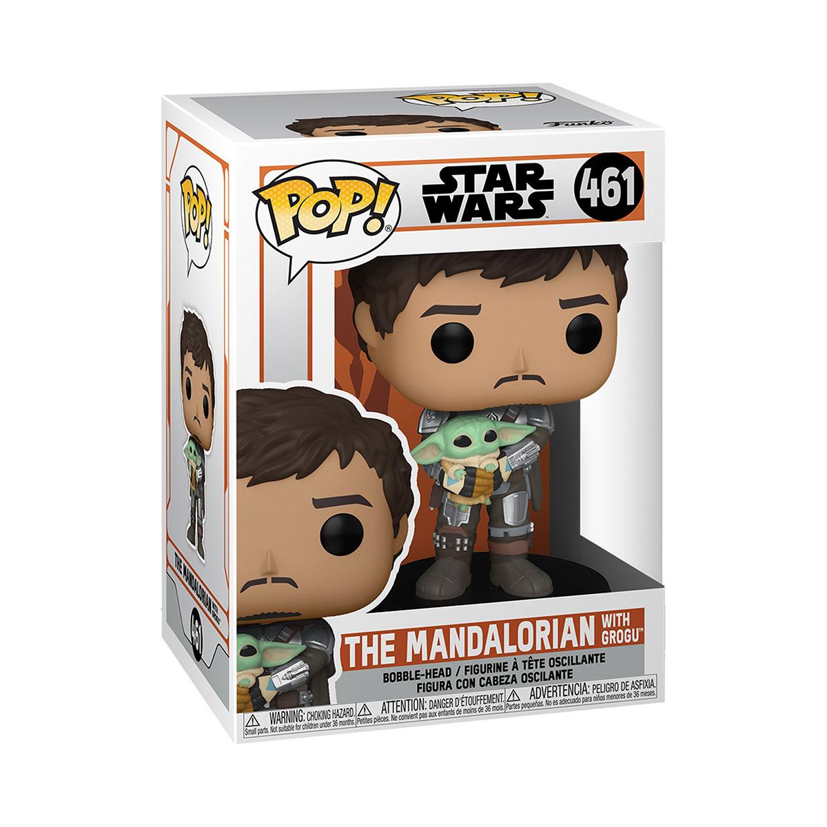 Ігрова фігурка FUNKO POP! серії "Star Wars: Mandalorian" - МАНДАЛОРЕЦЬ З ҐРОҐУ, фото 1