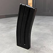 Магазин металевий (США) на 30 патронів 5.56х45 NATO (223 Rem) для AR15/M4/M16, колір Чорний, фото 4