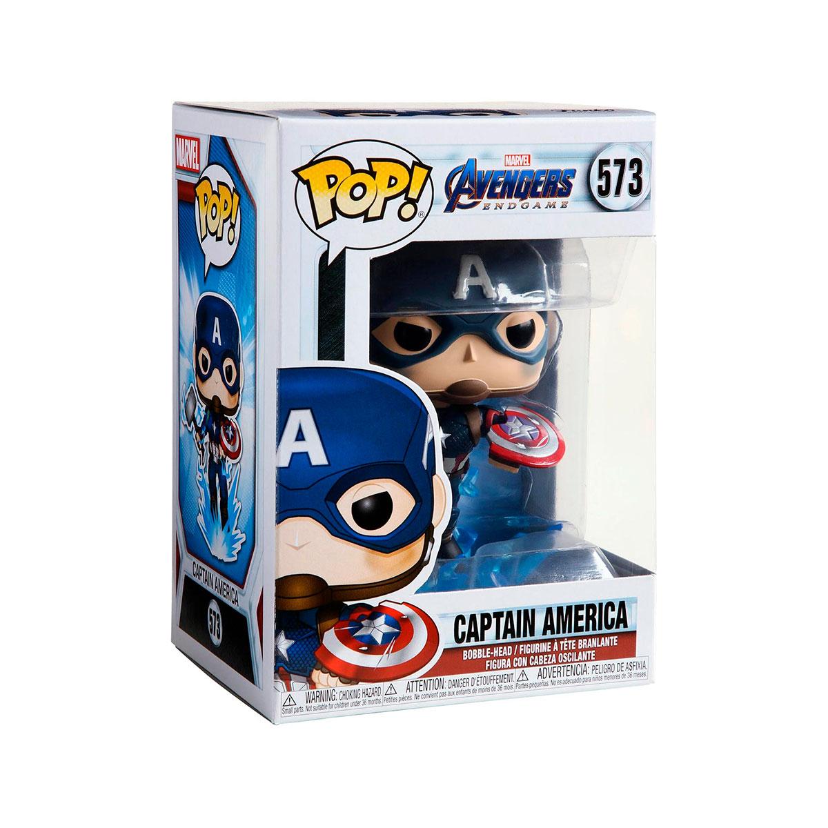 Ігрова фігурка FUNKO POP! cерії "Месники: Фінал" - КАПІТАН АМЕРИКА З МЙОЛЬНІРОМ, фото 1