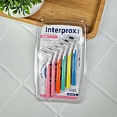 Щітка міжзубна INTERPROX PLUS 2G MIX, 6 шт NEW