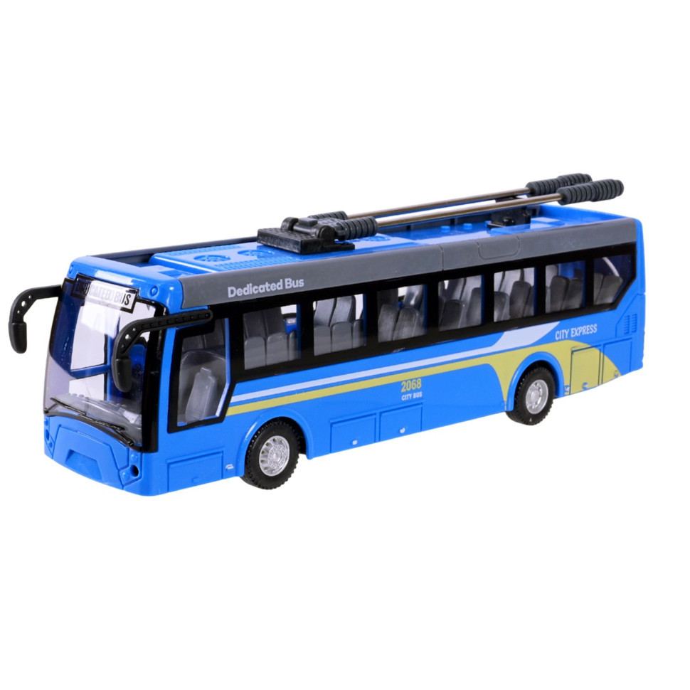 Дитячий тролейбус на радіокеруванні 135-2 світлові ефекти, фото 1