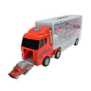 Дитячий трейлер із машинками PS006-2, 6 машинок, фото 5