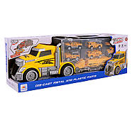 Дитячий трейлер із машинками LH638, 6 машинок, фото 3