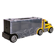 Дитячий трейлер із машинками LH638, 6 машинок, фото 6