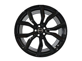 Диски R22 Black ( одноширокі 9.5J ET45 ) на Land Rover Range Rover Sport L320 2005-2010 року