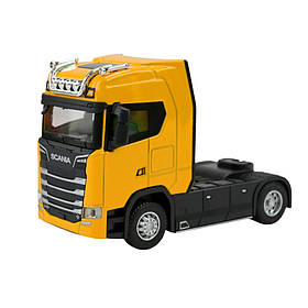 Дитячий іграшковий трейлер АВТОПРОМ AP7539AB(Yellow) світло, звук, Toyman