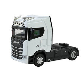 Дитячий іграшковий трейлер АВТОПРОМ AP7539AB(White) світло, звук, Toyman