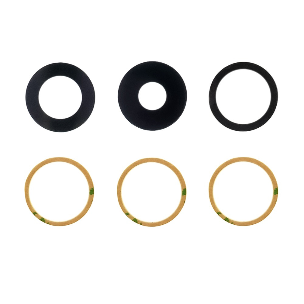 Скло камери для Apple iPhone 15 Pro (комплект 3 шт.) Original, фото 1