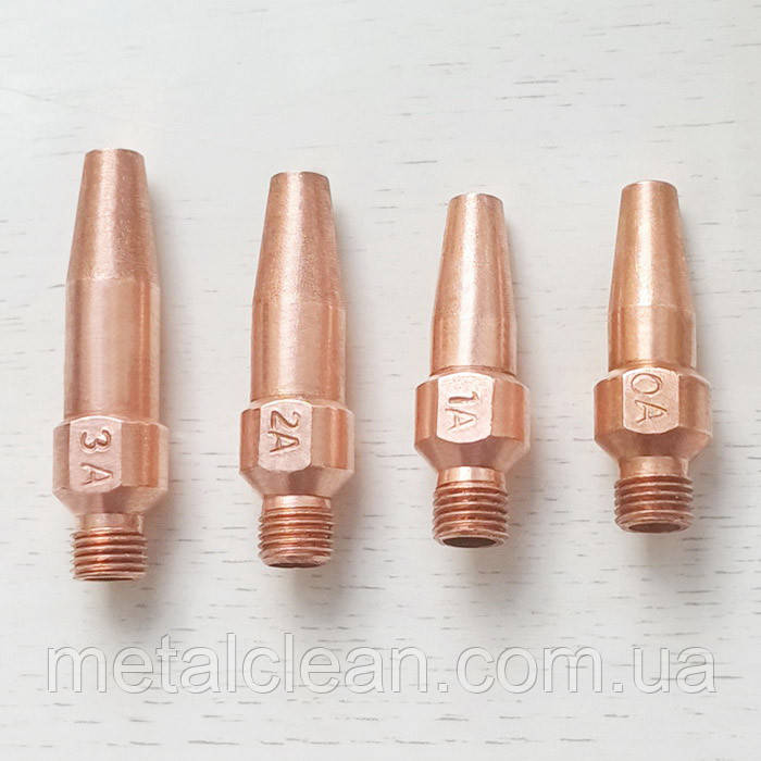 Мундштуки (комплект 6 шт) до пальників типу Г2А "ЕФЕКТ-ГК", фото 1