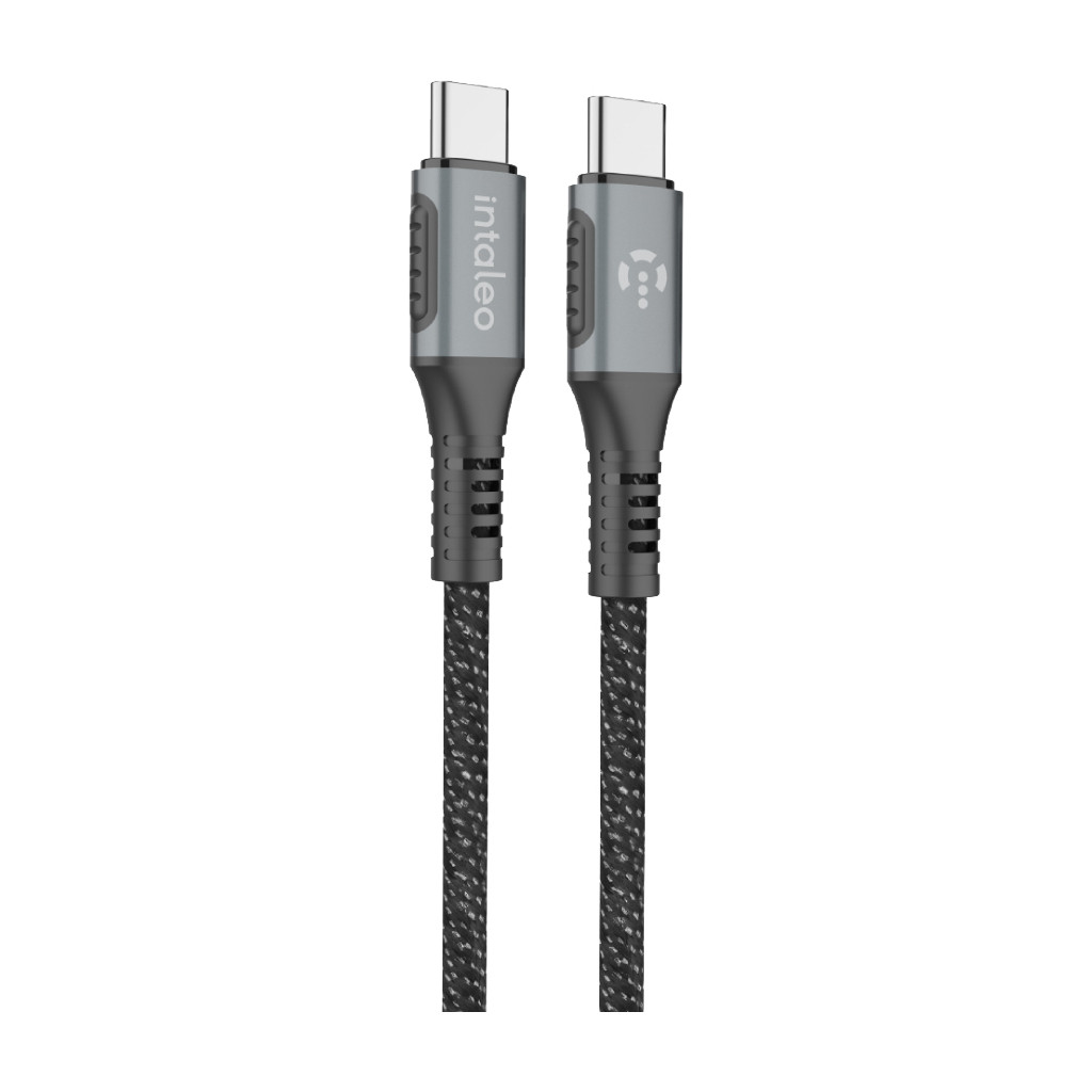 Дата кабель USB-C to USB-C 2.0m CBGPD100WTT2 100W Intaleo (1283126559570) (i274609), фото 1