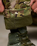 Зимовий польовий костюм 5в1 X-FORCE Multicam куртка + штани + фліс + рукавички + шапка ПП8203 ТМ, фото 9