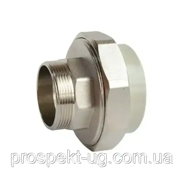 Американка ППР Ду 90х3 "різьба зовнішня ЗР Formul під пайку, фото 1