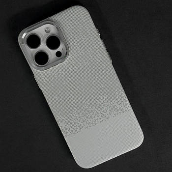 Чохол Elite Carbon Matte BOX Magnetic для iPhone 16 Pro Grey White