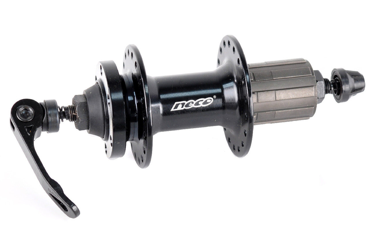 Втулка велосипедна задня NECO MS37R disk, касета 8/9/10, 36 спиць, фото 1