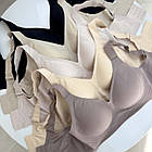 Безшовні великі бюстгалтери 3D на застібках #056, фото 8