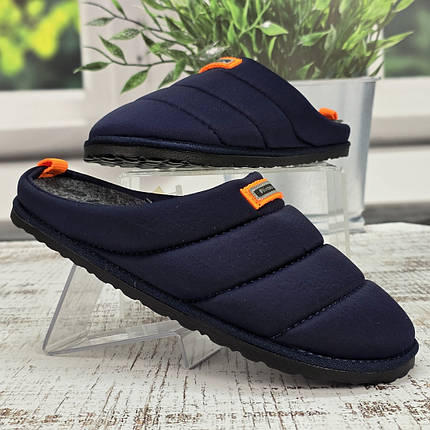 Тапочки чоловічі Inblu сині закриті з анатомічною устілкою на м'якій підошві 6022, фото 1