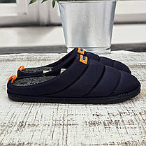 Тапочки чоловічі Inblu сині закриті з анатомічною устілкою на м'якій підошві 6022, фото 3