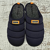 Тапочки чоловічі Inblu сині закриті з анатомічною устілкою на м'якій підошві 6022, фото 4