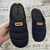 Тапочки чоловічі Inblu сині закриті з анатомічною устілкою на м'якій підошві 6022, фото 5