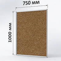 Коркова дошка 750×1000 мм (вертикальна) "Стандарт"
