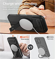 Чохол SURITCH Optik Armor MagFit для iPhone 17 Air (2025), Camera Control Cover - Matte Black, фото 5