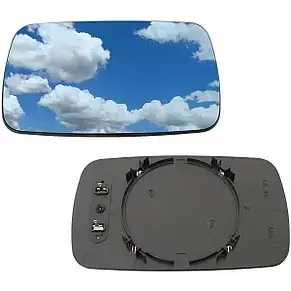 BMW 5 E39 96-04 вкладка дзеркала з обігрівом синій лівий, арт. DA-14128, фото 4