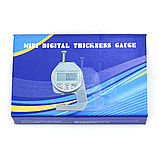 Товщиномір цифровий для паперу, тканини, поліетилену Shahe 6014-10-1, діапазон 0-12,7 мм / 0,01 мм, фото 5