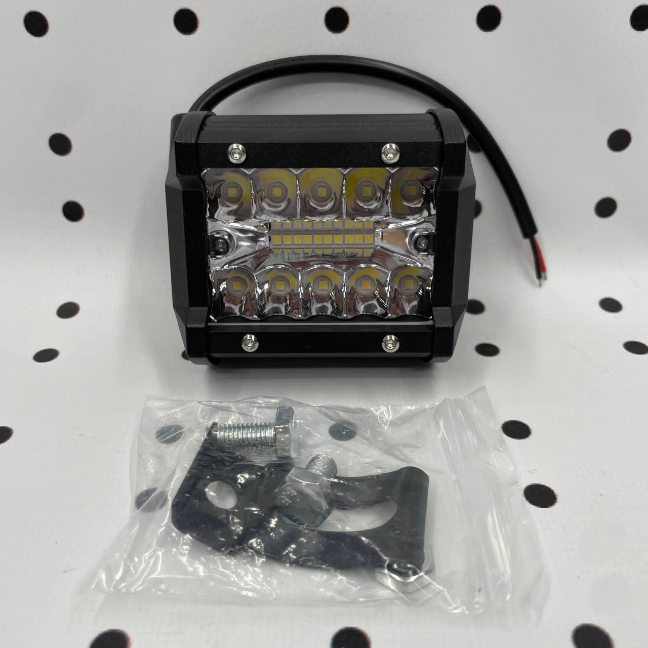 Світлодіодна LED Фара 60ВТ (Світлодіоди 3W X20ШТ), фото 1