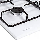 Газова варильна поверхня Gunter & Hauer G 4 WH, емальована поверхня, фото 5