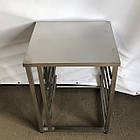 Підставка зі столешнею з нержавіючої сталі для пароконвектомат UNOX Arianna XFT133, під противень чи гастроемність, фото 3