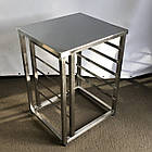 Підставка зі столешнею з нержавіючої сталі для пароконвектомат UNOX Arianna XFT133, під противень чи гастроемність, фото 7