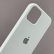 Чохол для Apple iPhone 12 силікон кейс чохол із закритим низом на телефон айфон 12 білий h5p, фото 3