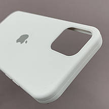 Чохол для Apple iPhone 12 силікон кейс чохол із закритим низом на телефон айфон 12 білий h5p, фото 5