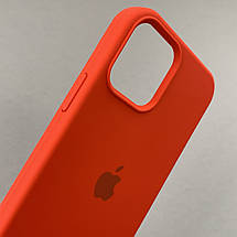 Чохол для Apple iPhone 12 силікон кейс чохол із закритим низом на телефон айфон 12 червоний h5p, фото 3