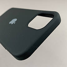 Чохол для Apple iPhone 12 силікон кейс чохол із закритим низом на телефон айфон 12 чорний h5p, фото 5