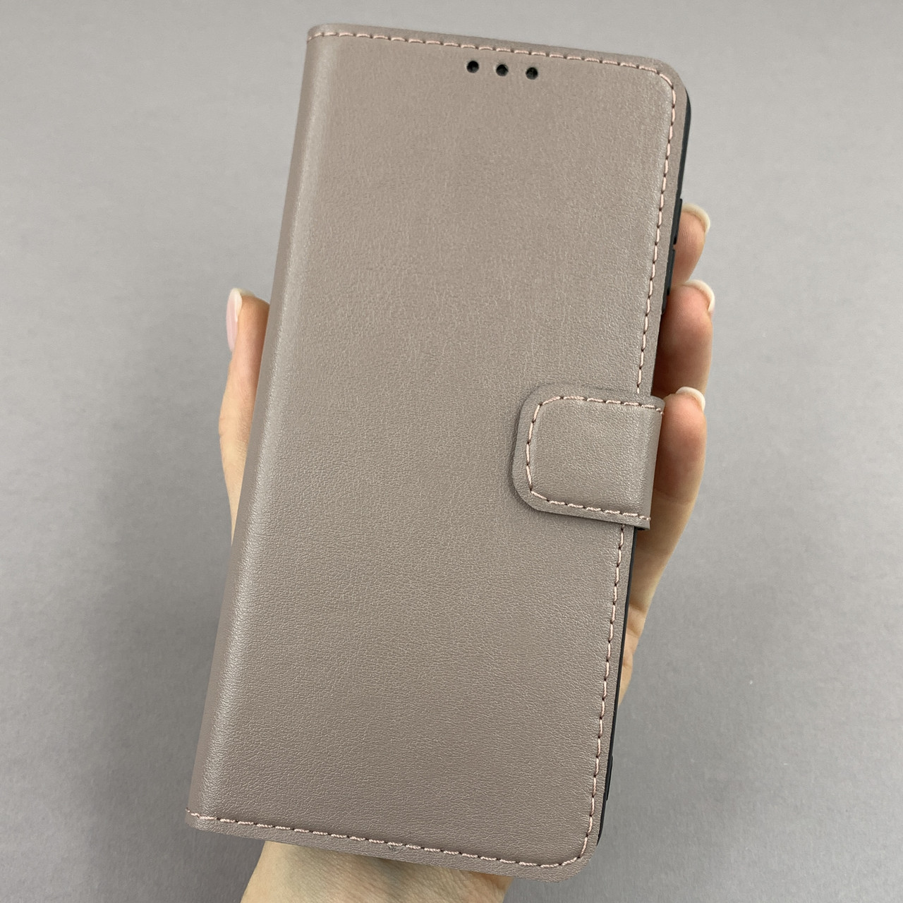 Чохол-книга для Motorola G23 чохол книжка з хлястиком на телефон моторола г23 бежева b6r