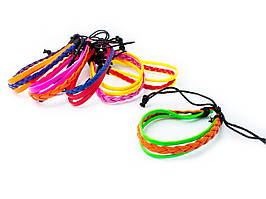 Модні шкіряні браслети на руку