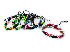 Модні шкіряні браслети на руку