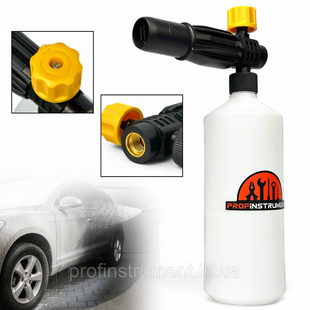 Пінна насадка на мийку Makita/Karcher/Lavor/Bosh (з пінною таблеткою) Пінник, фото 1