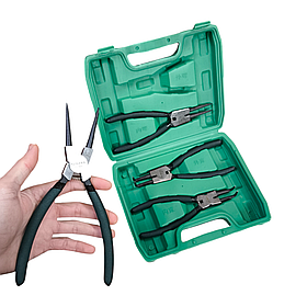 Набір знімачів стопорних кілець 9", 225мм 4штуки TUOCHI (ZBT-9225)