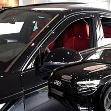 Дефлектори вікон (вітровики) Audi Q5 2020+ SPORTBACK (Heko) 5D (вставні, 4шт)